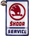 plaque skoda service
