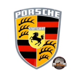 plaque émaillé porsche stuttgart