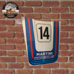 déco murale capot avant martini  racing porsche 911