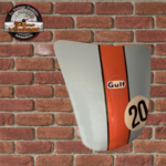 déco murale capot avant gulf  racing porsche 356