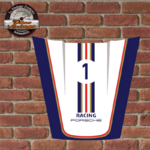 capot moteur porsche 911 racing Rothmans