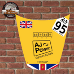 capot moteur déco scuderia ferrari 24h du Mans f430-f360