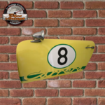 déco murale portière porsche carrera