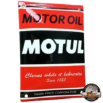 plaque émaillée motul motor oil