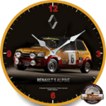 horloge officielle renault 5 alpine rétro