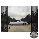 plaque métal citroen ds 19 cabriolet