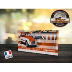 accroche-clés mural 2cv citroen spot