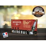 accroche-clés mural vintage marchal bougies