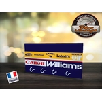 accroche-clés mural williams renault f1 team rétro