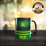 Mug john deere logo retro