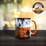 Mug johnson oil rétro