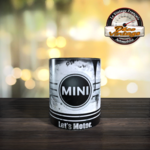 Mug mini logo blanc dirty