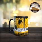 Mug renault jaune huile