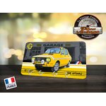 accroche-clés mural R12 Gordini jaune