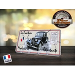 accroche-clés mural citroen traction rétro