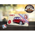accroche-clés rétro citroen Dyane 6