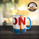 mug exxon mobil rétro