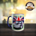 mug austin mini cooper rétro