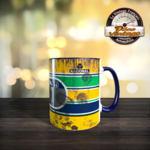 mug honda F1 casque ayrton senna