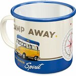 combi mug tasse émaillé vw golf bulli coccinelle collection vintage