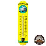 thermomètre émaillé pneus agricoles tracteur michelin