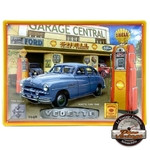 plaque métal ford vedette vintage 30x40cm