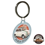 porte-clés rétro fiat 500 officiel
