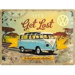 plaque métal vw combi bulli t1 vintage