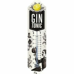 thermomètre publicitaire gin tonic bar déco vintage
