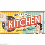 plaque déco cuisine rétro