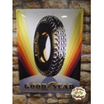 plaque publicitaire goodyear rainbow relief
