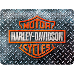 plaque-metal-harley-logo