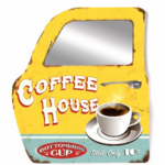 portière miroir coffee house