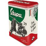 boite conservation vespa métal