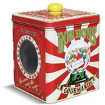 boite métal bonbons gourmands retro vintage