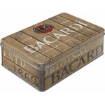 boite métal à sucre rhum bacardi rétro vintage