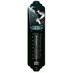 thermomètre johnny hallyday métal officiel