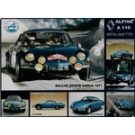 plaque alpine a110 berlinette
