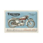 plaque-metal-20x30-relief-triumph-bonneville