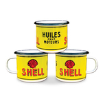 tasse émaillée shell