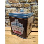 boite métal à bonbons rétro vintage