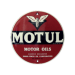 plaque émaillée motul motor oils