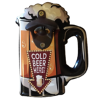 decapsuleur mural chope de bière
