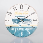 horloge retro car