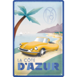 plaque citroen DS côte dazur