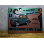 plaque metal 4cv decouvrable vintage