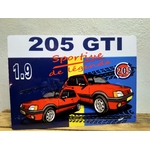 publicité 205 gti vintage