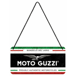 plaque métal moto guzzi