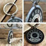 porte clé vintage compteur voiture rétro