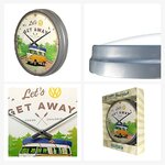 horloge vintage vw combi t1